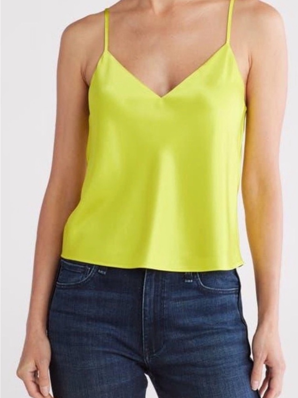 NWOT RAG & BONE Samantha V-Neck Satin Camisole Tank Top
